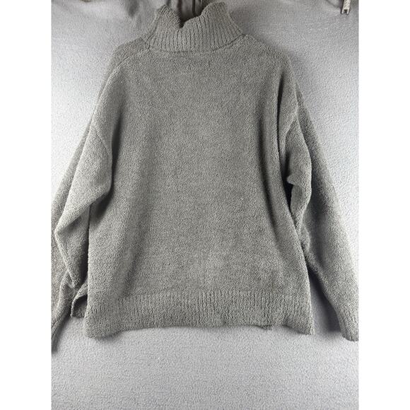 Ugg Ylonda Turtleneck Sweater Pullover Gray Cozy Fluffy Women Size Large - Picture 8 of 8